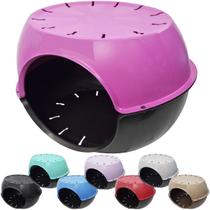 Toca do Gato Casa Casinha Cama Plástico Resistente Furacão Pet Paris Black