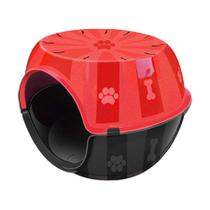 Toca Furacão Pet Paris Vermelho Toca Furacão Pet Paris Vermelho