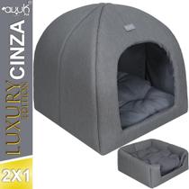Toca Iglu 2x1 Luxury Edition Avuk Casinha Para Cachorro E Gato - Avuk Pet