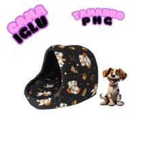 Toca Iglu Pet Cama Cachorro Gato Pequeno Médio Grande Oxford