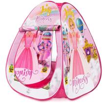 Toca Infantil Beauty Pônei Com Bolsa Para Transporte Rosa