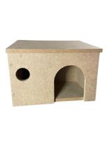 Toca para hamster em mdf