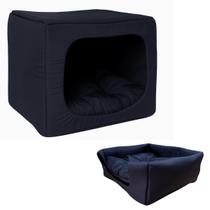 Toca Pet Cabana Iglu 2x1 Para Grande Porte GG Cama Toca Pet Cabana Iglu 2x1 Para Grande Porte GG Cama