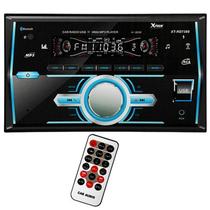 Toca Rádio Automotivo X Tech Xt Rd7388 4 De 60 Watts Com Bluetooth E Usb Preto