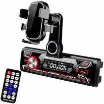 Toca Radio Megastar CDX400BT 4 de 65 Watts com Bluetooth e USB - Preto