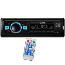 Toca Radio Quanta QTRRA72 4 de 25 Watts e USB - Preto