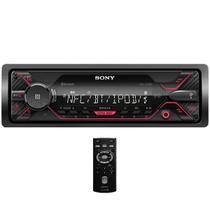 Toca Radio Sony DSX-A410BT 4 de 55 Watts e USB - Preto