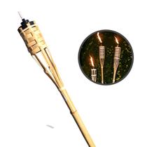 Tocha De Bambu Para Luau Iluminação Decoração Tocha 100cm Tocha De Bambu Para Luau Iluminação Decoração Tocha 100cm