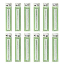 Tocha de fibra de vidro de reposição Wicks TIKI branca de 9 polegadas, pacote com 2 Tocha de fibra de vidro de reposição Wicks TIKI branca de 9 polegadas, pacote com 2
