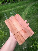 Toco de Peroba Rosa para Orquídeas - Suporte de Madeira Nobre - 1 Unidade