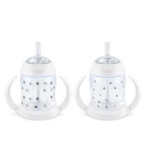 Toddler Sippy Cup NUK Learner Straw 150 ml, pacote com 2 unidades de 8 m ou mais
