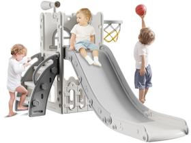 Toddler Slide Baotree com espaço de armazenamento para 1-3 anos Toddler Slide Baotree com espaço de armazenamento para 1-3 anos