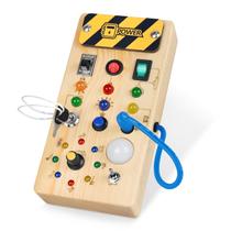 Toddler Toy Busy Board Grarain LY-MANGLUBAN-01 com luz LED