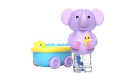 Toddler Toy Educational Insights Zoomigos Elephant com banheira Toddler Toy Educational Insights Zoomigos Elephant com banheira