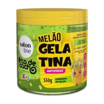 Todecacho Gelatina Condicionador Kids Melao Antifrizz 550Gr Salon Line Todecacho Gelatina Condicionador Kids Melao Antifrizz 550Gr Salon Line