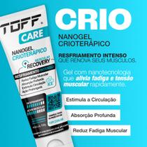Toff Care Nanogel Crioterápico Resfriamento Intenso Alivio da Fadiga Muscular 100G Toff Care Nanogel Crioterápico Resfriamento Intenso Alivio da Fadiga Muscular 100G