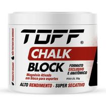 Toff Chalk Magnésio Ativado Block Resistente Pó Esporte 55g