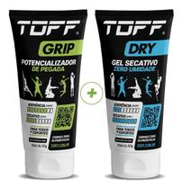 Toff Dry Gel Secativo + Toff Grip Potencializador De Pegada