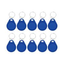 Token RFID UID 13.56Mhz 10PCS Tag De Chaveiro Clone Alterável Para Gestão De Presença Mif 1k S50