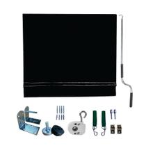 Toldo Cortina Preto - 2,30m x 2,10m - kit completo Toldo Cortina Preto - 2,30m x 2,10m - kit completo