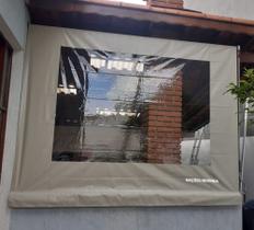 Toldo Cortina Retrátil Completo Pronto para Instalação Medidas 2m x 2,10m Alta Resistência Toldo Cortina Retrátil Completo Pronto para Instalação Medidas 2m x 2,10m Alta Resistência