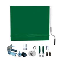 Toldo Cortina Verde - 1,50m x 2,70m - kit completo