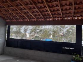Toldo Cortina Vertical com Visor Completo Medidas de 4,20m x 2m Alta Resistência