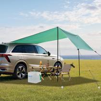 Toldo de carro portátil Cozivo UV50+ impermeável, leve