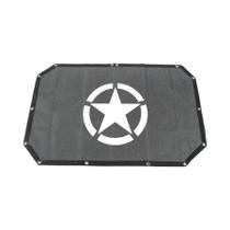 Toldo De Malha Preto Para Jeep Wrangler JK JKU 2007-2018, Cobertura De Teto Em Rede Para 2-4 Portas Toldo De Malha Preto Para Jeep Wrangler JK JKU 2007-2018, Cobertura De Teto Em Rede Para 2-4 Portas