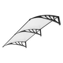 Toldo de porta de janela, dossel VIVOHOME, policarbonato, 1m x 2m Toldo de porta de janela, dossel VIVOHOME, policarbonato, 1m x 2m