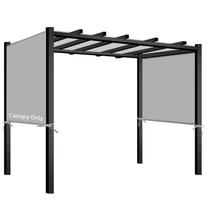Toldo de reposição Pergola Tangan 17 x 6,8 pés, cinza universal Toldo de reposição Pergola Tangan 17 x 6,8 pés, cinza universal