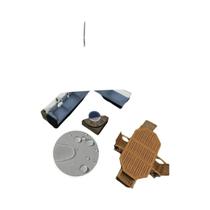 Toldo De Sol Triangular Impermeável Multitamanho Para Jardim, Pátio, Festa, Praia, Camping E Piscina