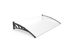 Toldo Fixo Versátil - 1 metro de avanço - Chapa Poliondas - p/ portas, janelas e ar-condicionado Toldo Fixo Versátil - 1 metro de avanço - Chapa Poliondas - p/ portas, janelas e ar-condicionado