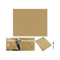 Toldo Impermeável Para Sol, Retangular Ou Quadrado, 2x3-4x5M, Para Jardim, Pátio, Proteção UV,