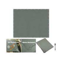 Toldo Impermeável Para Sol, Retangular Ou Quadrado, 2x3-4x5M, Para Jardim, Pátio, Proteção UV,