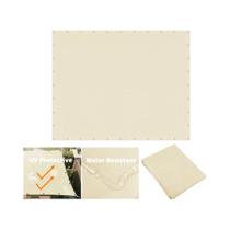 Toldo Impermeável Retangular/Quadrado 2x3-4x5M Para Jardim, Pátio, Proteção UV, Festa, Piscina,