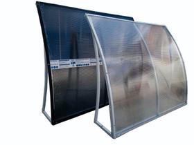 Toldo policarbonato estrutura alumínio pintura eletrostática Toldo policarbonato estrutura alumínio pintura eletrostática