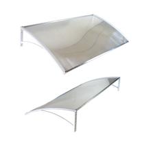 Toldo Policarbonato Versátil 1.0mx0.50m Branco e Transpare Toldo Policarbonato Versátil 1.0mx0.50m Branco e Transpare