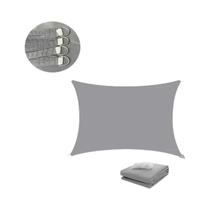 Toldo Retangular Impermeável 300D Para Jardim, Deck, Pátio, Piscina, Praia E Carro