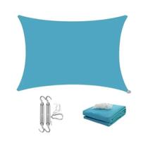 Toldo Retangular Impermeável Para Jardim, Terraço, Carro E Piscina - Lona De Sombreamento Para