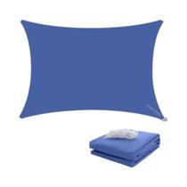 Toldo Retangular Impermeável Para Sol, Lona De Sombreamento Para Jardim, Terraço, Carro E Piscina