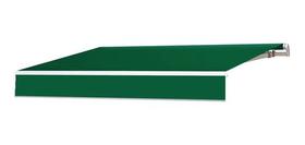 Toldo Retrátil De Poliéster Aluminio Verde 290x200cm Premium