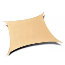 Toldo Sombreamento Com Proteção Uv Areia 5x5 Quadrada