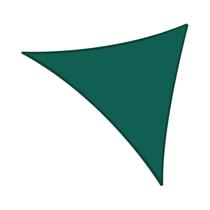 Toldo Triangular Impermeável 2/3/3.6/5M Bloqueador UV Para Jardim, Pátio, Quintal E Tenda De Carro