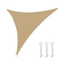 Toldo Triangular Impermeável 5x5x5 2x2x2M Para Jardim, Pátio E Piscina - Lona De Sombreamento