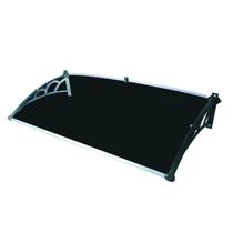 Toldo Versátil 120x60cm Braço Preto com Chapa Preta