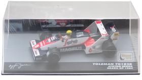 Toleman TG183B - Ayrton Senna - Acrílico - Formula 1 1984 - 1/43 - Ixo - Eaglemoss