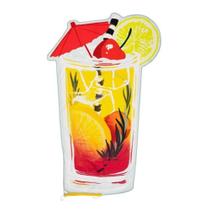 Tolha com formato e bag bons drinks - imaginarium