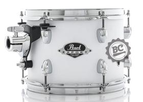 Tom Avulso 08 Pearl Export EXX Mahogany Satin White 8x7 sem clamp e holder