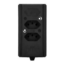 Tom Barra Dupla Preto 2P+T 10A/20A Interneed